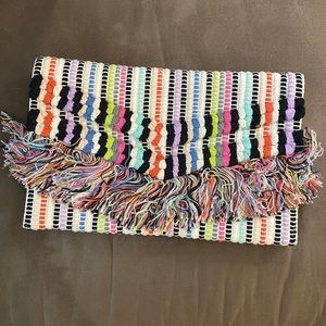 Multi colored Stella and dot clutch